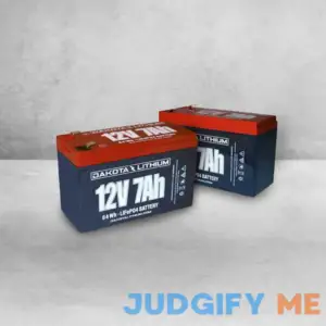 12V 14Ah Dakota Lithium LiFePO4 Rechargeable Battery Twin Pack