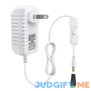 12V Power Supply 12 Volt 2A 24W DC Power Supply with On Off Switch