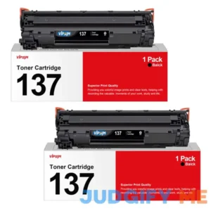 137 Toner Cartridge Replacement for Canon 137 Black Toner Cartridge CRG137 9435B001AA to Use with ImageClass D570 LBP151dw MF216n MF236n MF232W