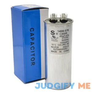 14995761 1499-5761 Run Capacitor 60uF 370VAC 50/60Hz 10000AFC RV Air Conditioner (14995761)
