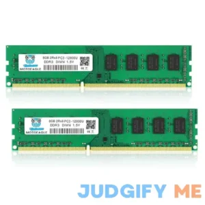 16GB PC3-12800U DDR3-1600 UDIMM 2Rx8 DIMM RAM DDR3 8GB 1600MHz SDRAM 240-Pin 1.5V CL11 Non-ECC Desktop PC Memory Kit