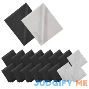 18 Pack Premium Microfiber Cleaning Cloths Lintfree Fiber Cleaning Cloth for Cleaning Lenses