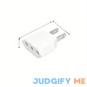 1pc US/EU American Socket Adapter 2pin 4.0mm European EU To US Plug Power Adapter Converter Electrical Socket Outlet