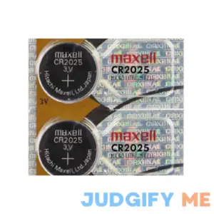 2 MAXELL CR2025 3 Volt Lithium Batteries (2 Batteries) Hologram Package EXP: 2020