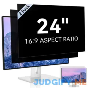 [2 Pack] 24 Inch Computer Privacy Screen for 16:9 Aspect Ratio Widescreen Monitor