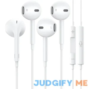 2 Pack A-pple Earbuds/iPhone Headphones/wired Earphones Built-in Microphone & Volume Control Compatible with iPhone 14/13/12/11/8