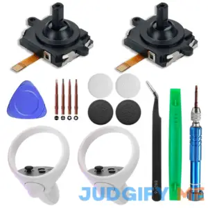 2 Pack Joystick Replacement for Oculus Quest 2 Controller/Meta Quest 2 Controller