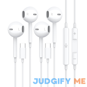 2 Pack USB C Headphones for iPhone 15 Pro Max iPad