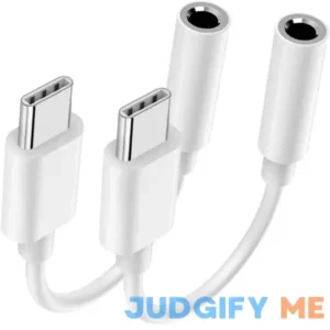 2 Pack USB C to 3.5 mm Headphone Jack Adapter