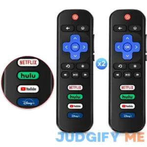 2 Packs Replacement Remote Control Compatible with Roku TV