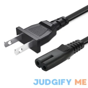 2 Prong Power Cable Cord for TCL Roku Smart LED LCD HD TV 24" 32" 40" 42" 43" 48" 50" 55" 60" 65" 75" 85" Inch TV