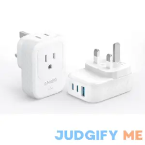 2 USA International Plug Adapter