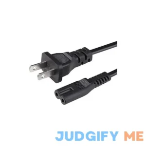 2-prong Printer Power Cable Cord Figure 8 Compatible with Canon Pixma and More