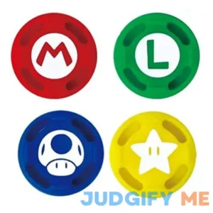 2 x Silicone Analog Thumb Stick Grips Caps Joysticks Cap Cover for Nintendo Switch NS JoyCon Controller