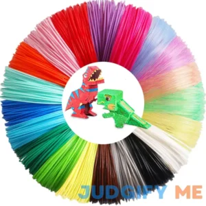 20 Colors 3D Pen PLA Filament Refills 10 Feet Each Color Total 200Ft 3D Printing Material by TTYT3D