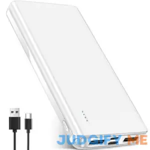 20000 mAh Portable Charger Power Bank Dual USB Battery Pack for iPhone