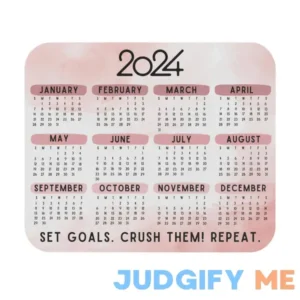 2024 Mouse Pad Calendar