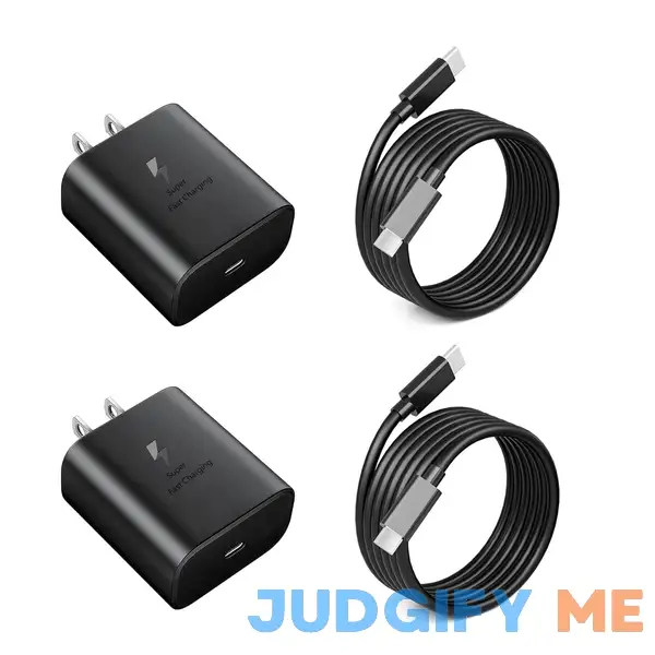 2024 New 45W Samsung Super Fast Charger USB C 3.0 with 6FT Type C Charging Cable Cord PPS Wall Charging Block for Samsung Galaxy S24 Ultra