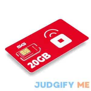 20GB 5G + Unlimited Everything Plan By Red Pocket Mobile + Phone SIM Card by Red Pocket Mobile