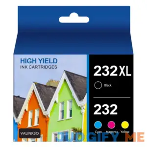232XL Ink Cartridges Combo Pack Remanufactured Ink Cartridge Replacement for Epson 232 Ink Cartridge 232XL T232 Work with Epson XP-4200 XP-4205