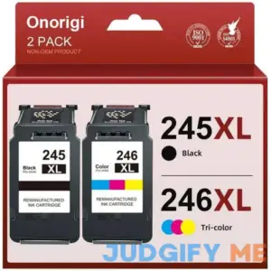 245XL 246XL Ink Cartridges for Canon Ink 245 and 246 PG245 CL246 XL Black Color Combo 243 244 for PIXMA MX490 TR4520 TS3322 TR4522 TR4500 TS3122