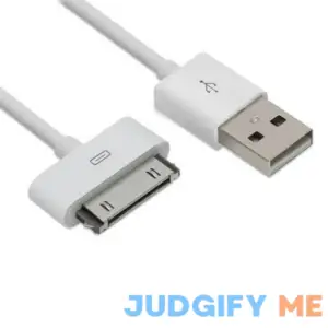 2x White USB Charging Cable Sync Data for Apple iPad 1st/2nd/3rd Generation 1/2g
