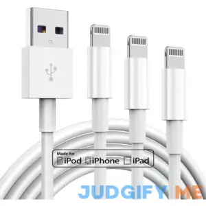 3 Pack Apple MFi Certified Charger Cable Apple Lightning to USB Cable Cord