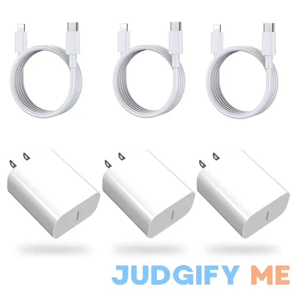 3-Pack iPhone Fast Charger 20W PD USB C Wall Fast Charger Adapter with USB C Cable Compatible with for iPhone 14/14 Pro/14 Pro Max/14 Plus/13/12/11 3-Pack iPhone Fast Charger 20W PD USB C Wall Fast Charger Adapter with USB C Cable Compatible with for iPhone 14/14 Pro/14 Pro Max/14 Plus/13/12/11