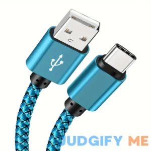 3 Packs 2.4A Fast Charging USB Type C Cable