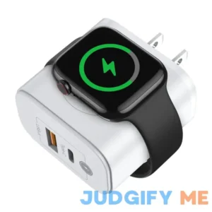 3 in 1 Charger Block with Built-in Watch Charger