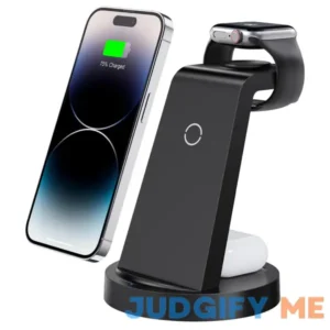 3 in 1 Charging Station for iPhone Wireless Charger for iPhone 14 13 12 11 X Pro Max & Apple Watch