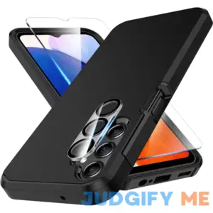 3 in 1 for Galaxy A15 5G Case with Tempered Glass Screen Protector + Camera Lens Protector