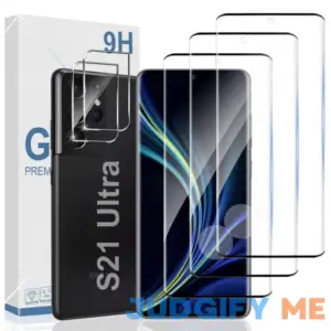 [3+2 Pack]Galaxy S21 Ultra 5G Screen Protector