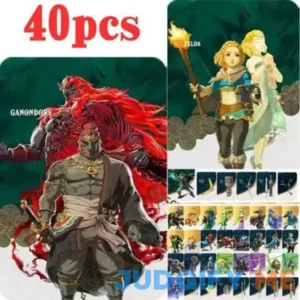 36pcs/38pcs11pcs latest weapon cardsZelda Tears of the Kingdom / Breathe of The Wild skysword Amiibo Cards botw link NFC Compatible Switch Wii U Zelda