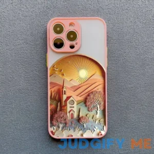 3D Effect Landscape Apple iPhone Case