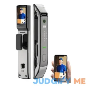 3D Face Recognition Door Lock Smart WiFi Door Locks with Camera