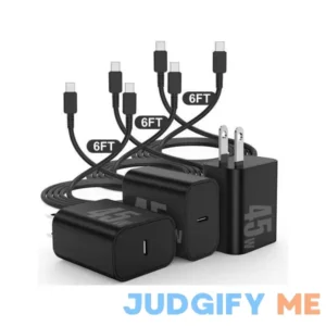 3Pack 45W USB C Charger for Samsung Galaxy S24 Ultra Super Quite Fast Charging Type C Block with 6FT C to C Cord for Samsung Galaxy Tab S9/S8 S23 Ult