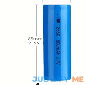 (4/10pcs) 18650 Rechargeable Battery