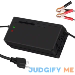 48V / 58.4V 10A Lithium Lifepo4 Charger 110V 120V for 48V Lifepo4 Battery with Cooling Fan Multiple Protection Functions