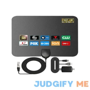 4K Amplified HD Digital TV Antenna Long 1000 Miles Range RUPA TV Antenna Indoor Support 4K 1080p Fire tv Stick and All Older TV's Indoor Smart