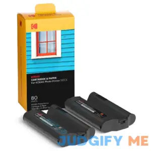 4x6 Inch Kodak Dock Plus & Dock Photo Printer Cartridge