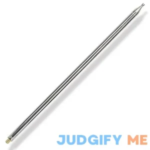 5.6M/18.4FT GP Telescopic Antenna for Ham Radio 14 Sections Shortwave Antenna for DIY Positive V Antenna