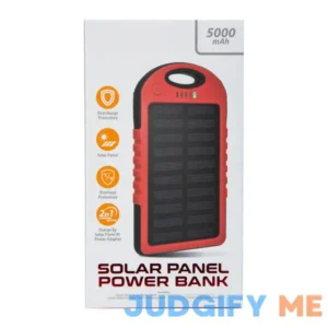 5000Mah Solar Power Bank
