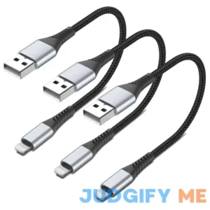 6 inch Short iPhone Charging Cable