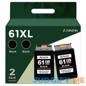 61XL Black Ink Cartridges Replacement for HP Ink 61 XL Fit for 5530 4500 2540 4630 4501 4502 4635 3050 2542 2541 3510