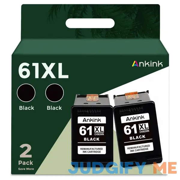 61XL Black Ink Cartridges Replacement for HP Ink 61 XL Fit for 5530 4500 2540 4630 4501 4502 4635 3050 2542 2541 3510 61XL Black Ink Cartridges Replacement for HP Ink 61 XL Fit for 5530 4500 2540 4630 4501 4502 4635 3050 2542 2541 3510