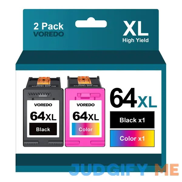 64XL Ink Cartridge Combo Pack Remanufactured Replacement for HP Ink 64 HP64 64XL 64 XL Work for Envy Photo 7858 7855 7155 6255 6252 7120 7158 Envy 64XL Ink Cartridge Combo Pack Remanufactured Replacement for HP Ink 64 HP64 64XL 64 XL Work for Envy Photo 7858 7855 7155 6255 6252 7120 7158 Envy