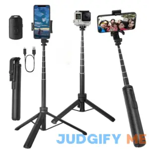 66" Selfie Stick Tripod for Cell Phone & Camera