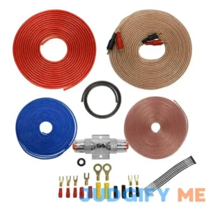 8 Gauge Car Audio Amplifier Installation Wiring Kit
