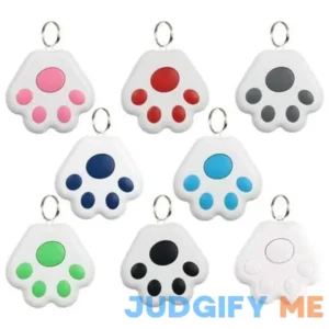 8 Pcs 2023 Newly Mini Dog GPS Tracking Device Portable Bluetooth Intelligent Anti Lost Device For Luggages Kid Pet Bluetooth No Monthly Fee App